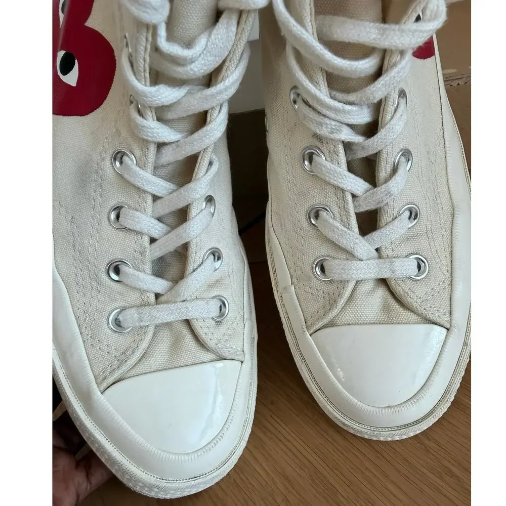 Comme des Garçons play x Converse no cancellations